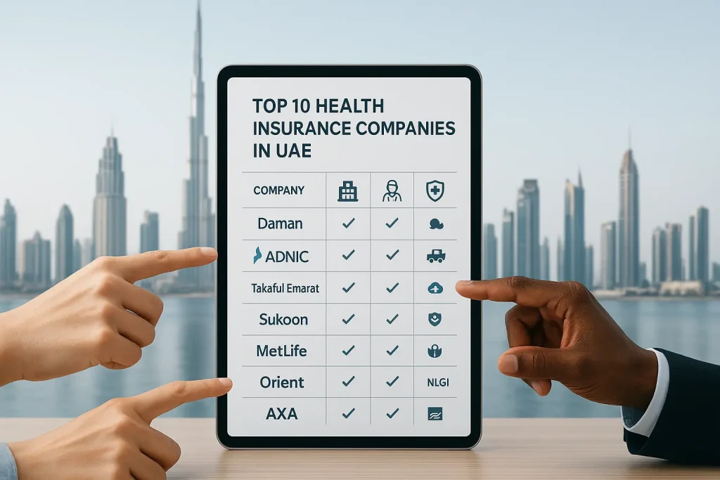 Top 10 Health Insurance Companies in UAE – Affordable Plans Reviewed